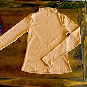 Tyche Burnt Orange Long Sleeve Turtleneck